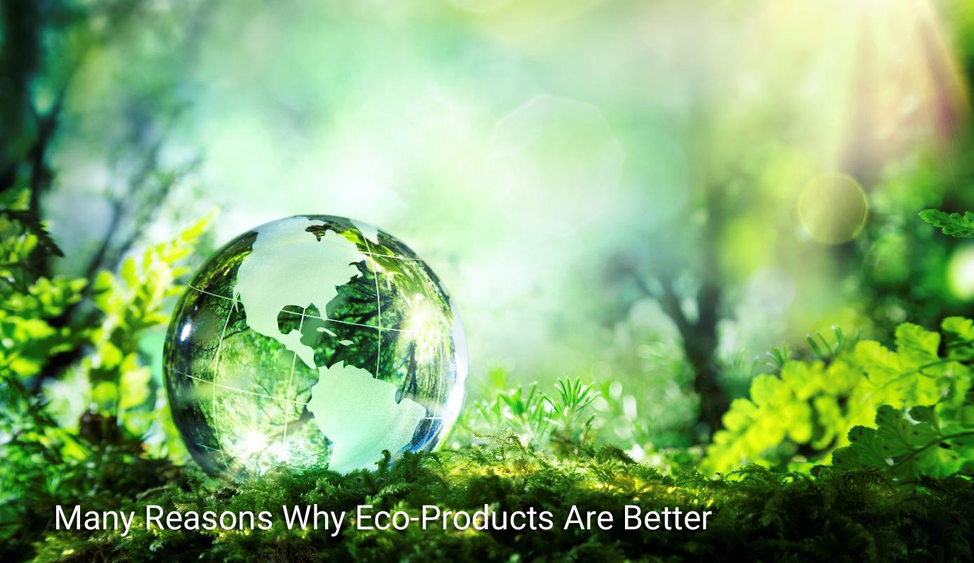Many Reasons Why Eco-Products Are Better