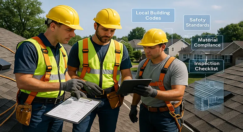 Top Roofing Standards and Codes Followed by Madison Roof Repair Companies for Compliance