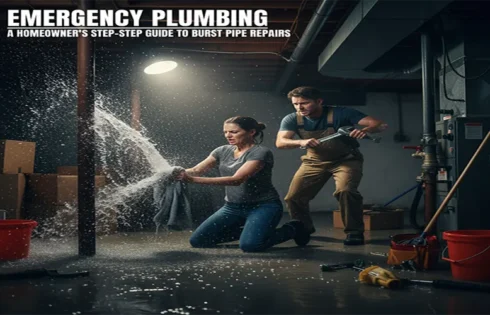 Emergency Plumbing: A Homeowner’s Step-by-Step Guide to Burst Pipe Repairs