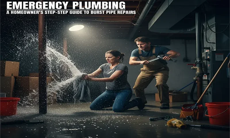 Emergency Plumbing: A Homeowner’s Step-by-Step Guide to Burst Pipe Repairs