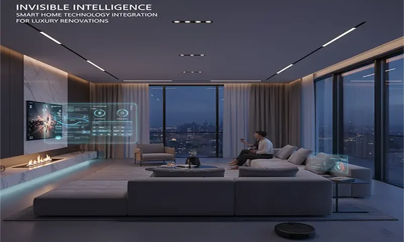 Invisible Intelligence: Smart Home Technology Integration for Luxury Renovations