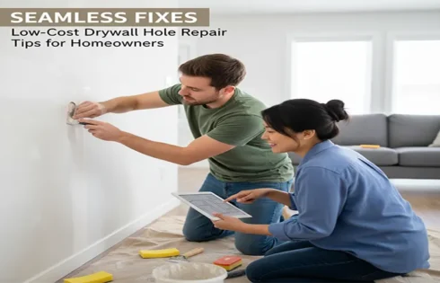 Seamless Fixes: Low-Cost Drywall Hole Repair Tips for Homeowners