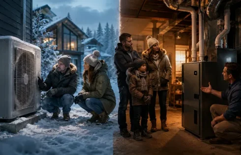 Heat Pump vs. Furnace: Which Is More Efficient in Freezing Weather?